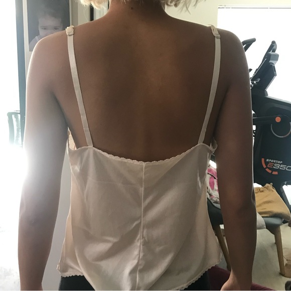 darling beige/cream vintage silky cami - Picture 3 of 4